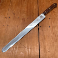 New Old Stock Stanley Rogers 12" Round Nose Slicer Double Shear Steel Carbon France ~1930s-60s