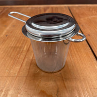 Tea Infuser/Strainer/Brewer with Stainless Lid