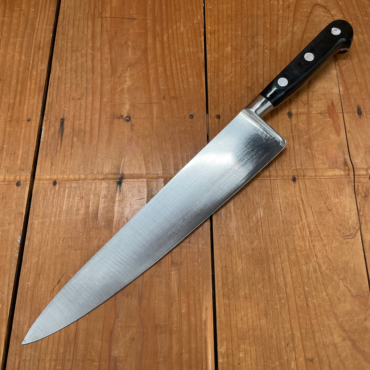 A Stock New Old Stock 25cm / 10" Ideal Chef Carbon POM Thiers, France 1970-90