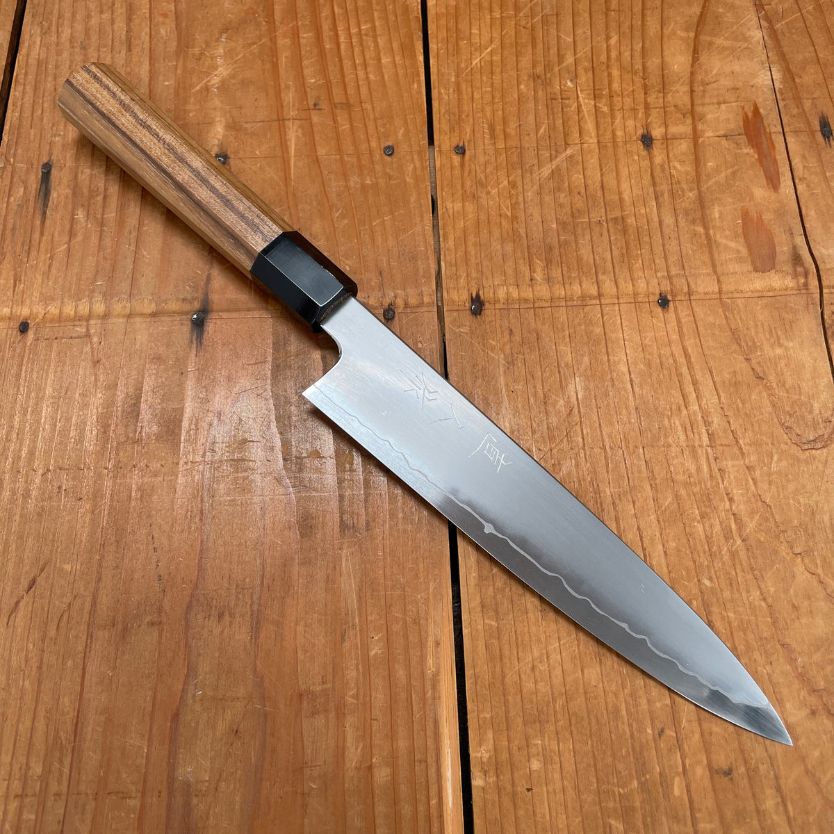 Myojin Naohito 165mm Petty SG2 Stainless Kasumi Teak