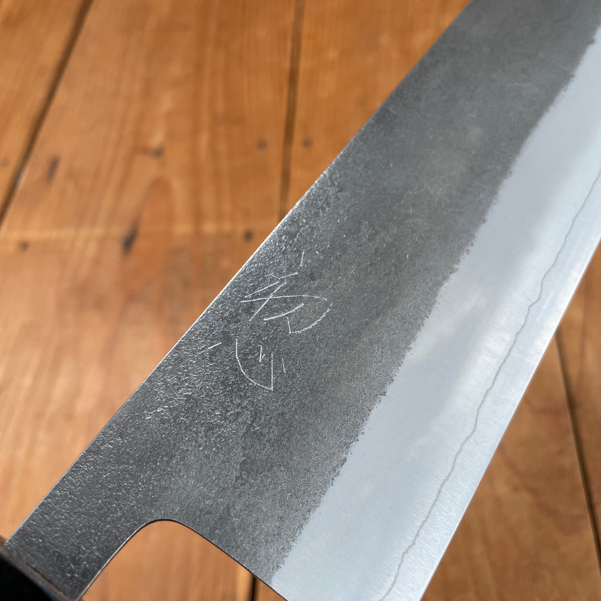 Yoshikane Hamono 165mm Nakiri SKD Nashiji Teak Handle