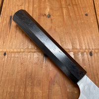 Nigara Hamono 120mm Petty SG2 Migaki Tsuchime Ebony Handle