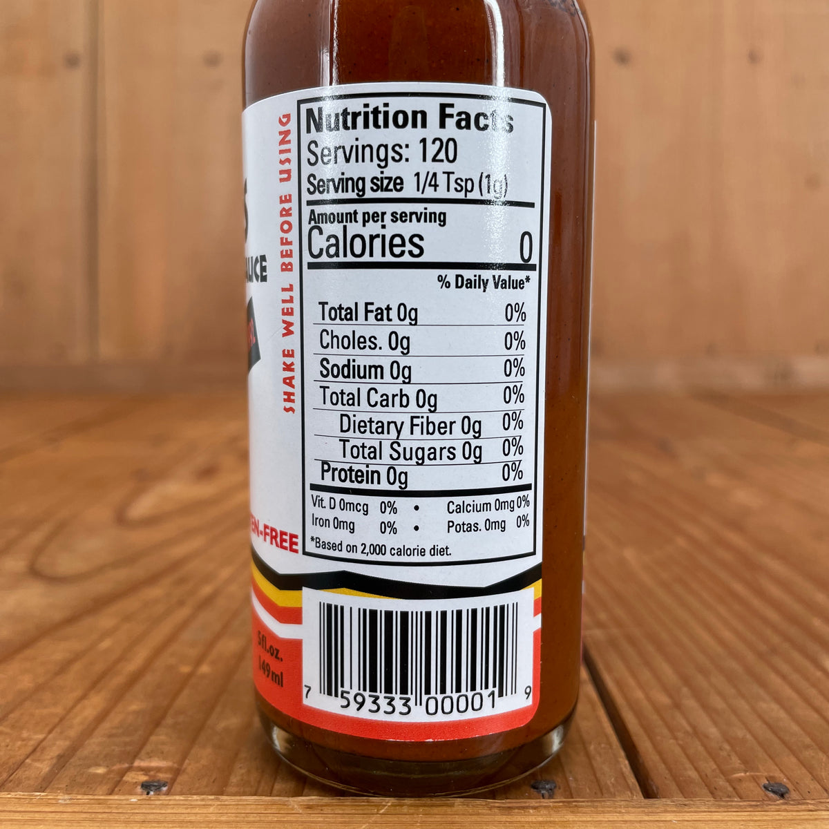 Brother Bru-Bru's African Hot Pepper Sauce - 5floz