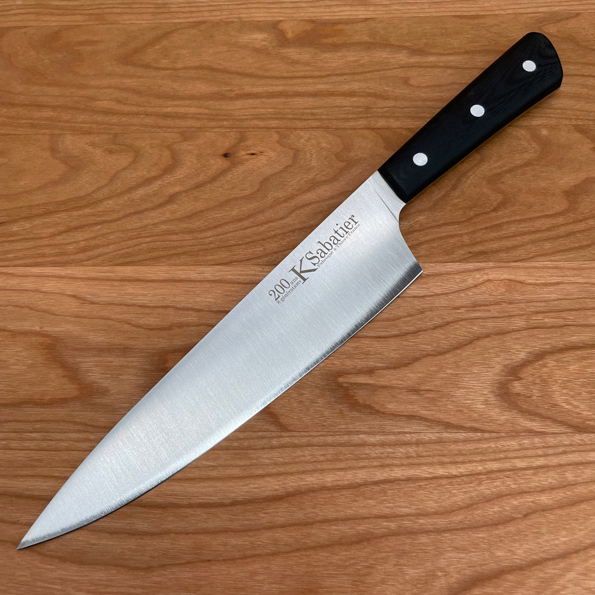 K Sabatier 200th Anniversary 7" Chef Nitrogen Stainless G10