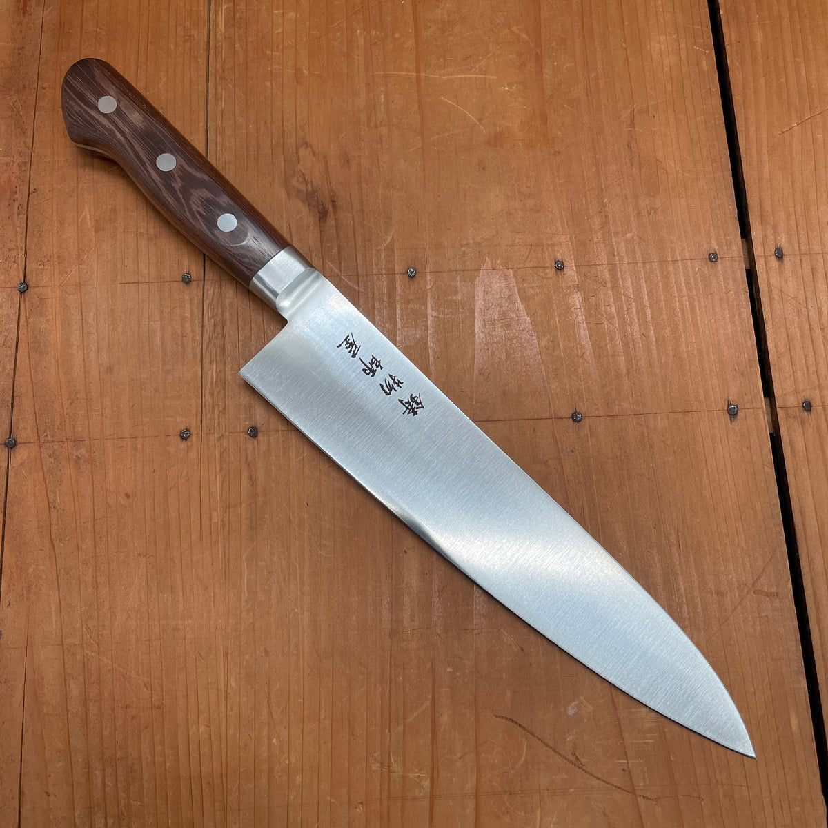 Hitohira Imojiya OKD 210mm Gyuto VG-1 Tagayasan Handle