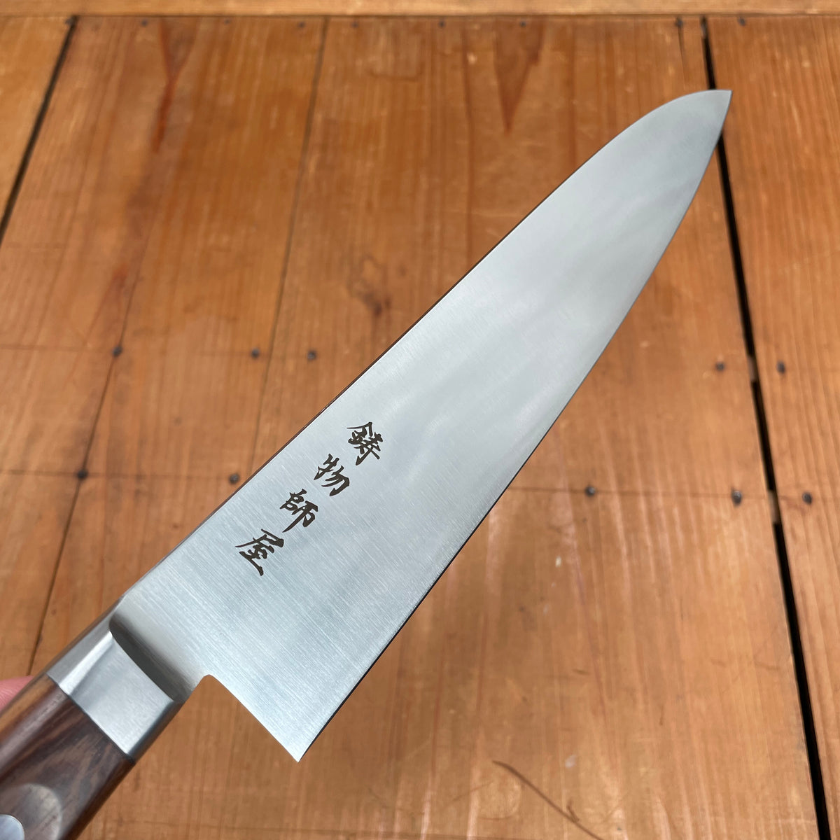 Hitohira Imojiya OKD 210mm Gyuto VG1 Tagayasan Handle