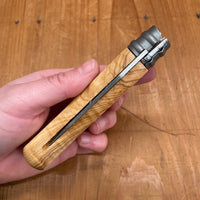 André Verdier L'Alpage 8.5cm Stainless Steel Folding Knife Olive Handle