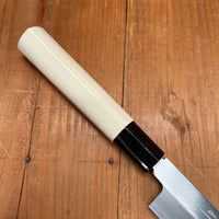 Morihei Yoshitomo 240mm Yanagi Carbon Poplar Handle