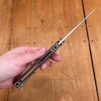 Tactile Maverick Drop Point MagnaCut Pivot Lock Stonewash Titanium Handle