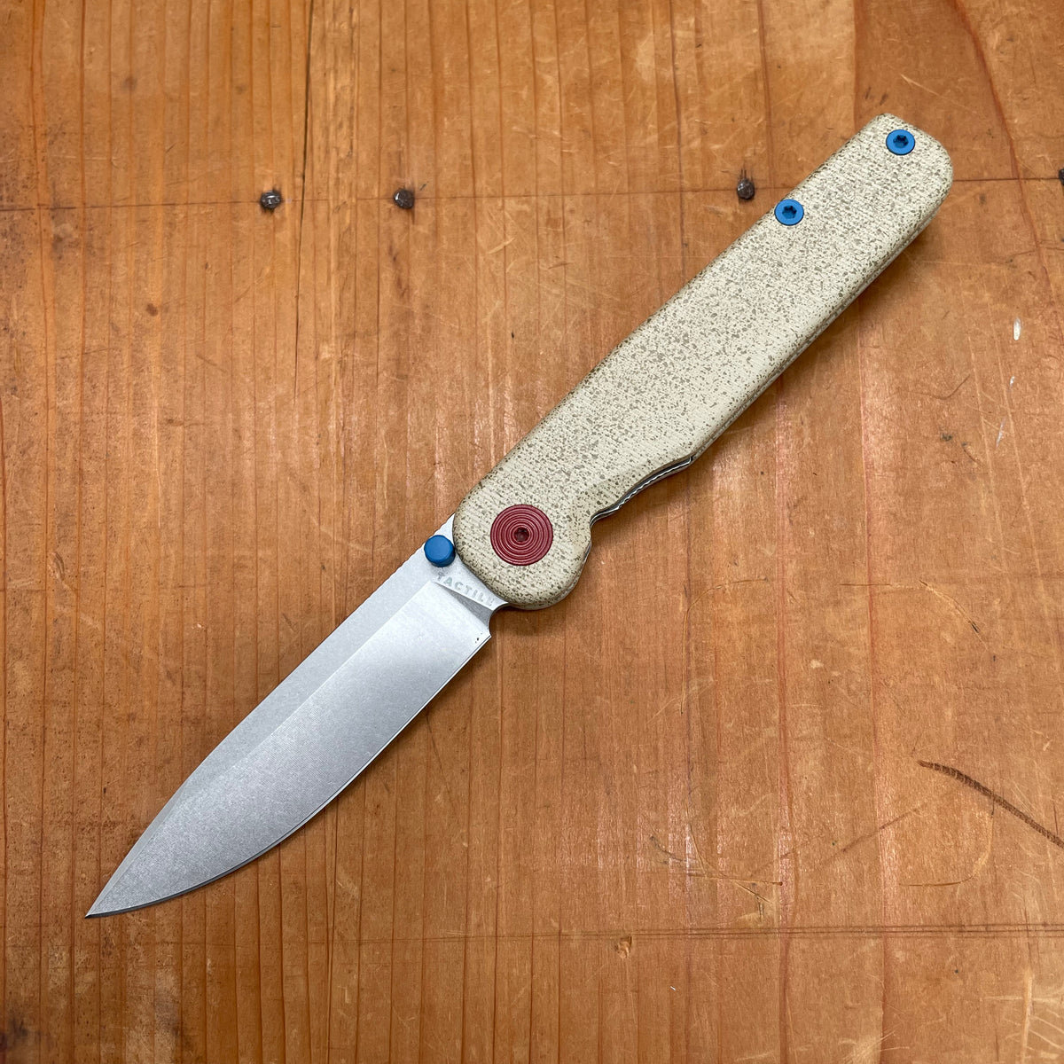 Tactile Trailhead Rockwall Thumbstud Drop Point Cerakote Titanium MagnaCut