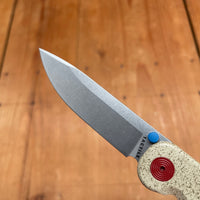 Tactile Trailhead Rockwall Thumbstud Drop Point MagnaCut Liner Lock Cerakote Titanium Handle
