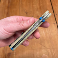 Tactile Trailhead Rockwall Thumbstud Drop Point MagnaCut Liner Lock Cerakote Titanium Handle