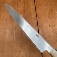 Hitohira Tanaka Manzo 240mm Yanagi Aogami 1 D-Shape Ho Wood with Saya