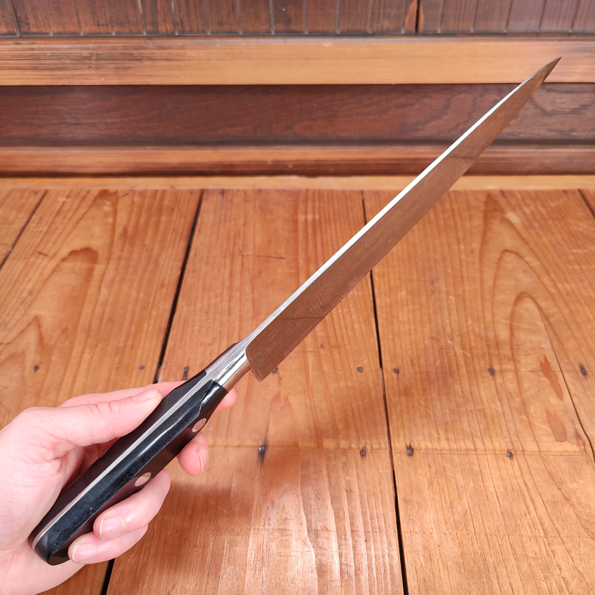 B Stock New Old Stock 25cm / 10" Ideal Chef Carbon POM Thiers, France 1970-90