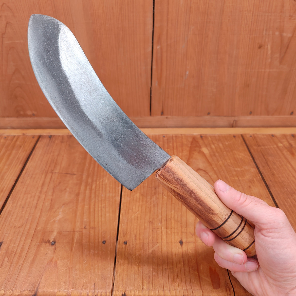 Zirh Turkish Cream Knife 18cm Carbon Hardwood Handle