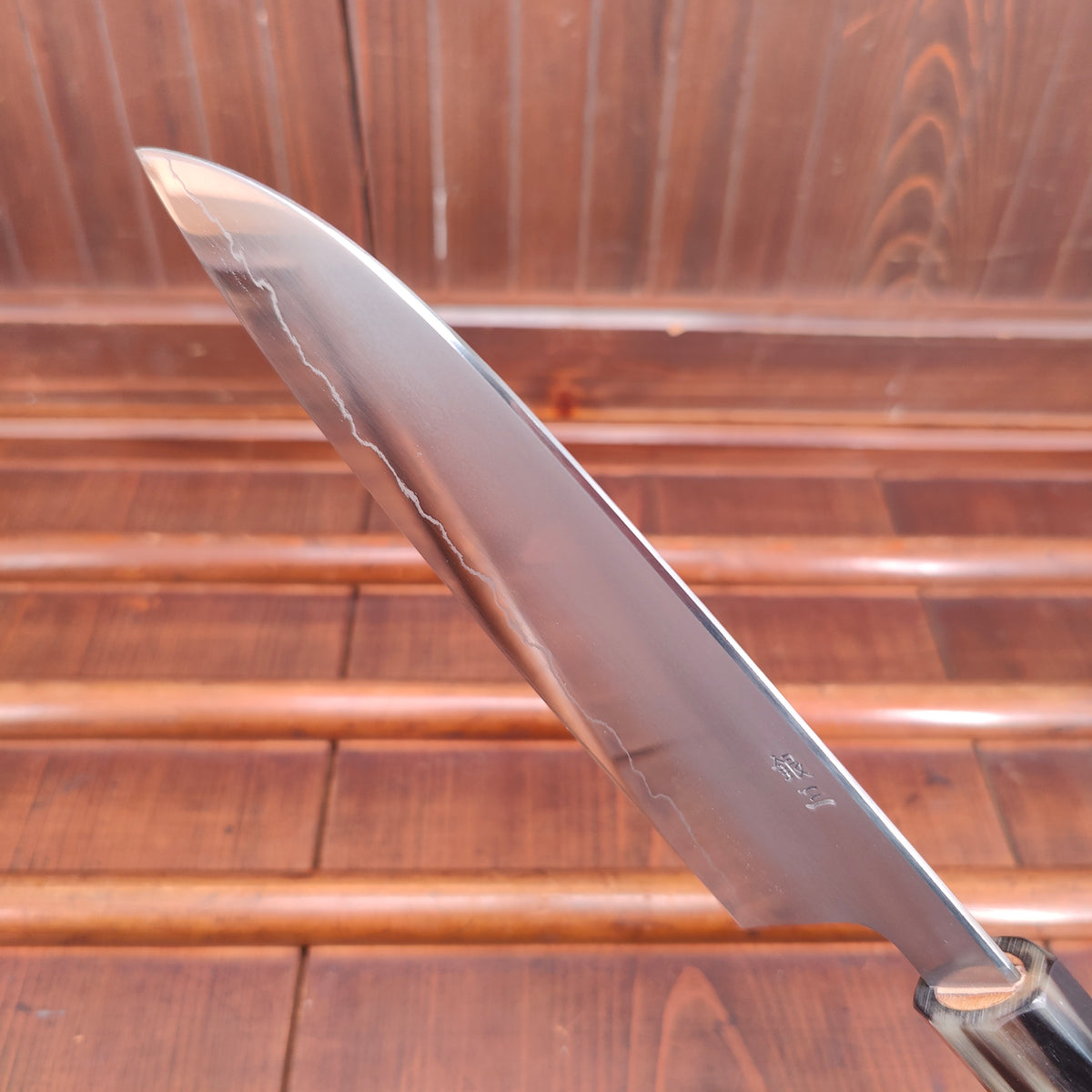 Hitohira Kikuchiyo Izo 180mm Santoku Ginsanko Yakusugi Cedar Handle