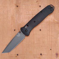 Benchmade 537GY-03 Bailout Tanto CPM-M4 AXIS Lock Black Aluminum Handle