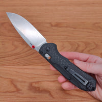 Benchmade 560-03 Freek Drop Point CPM-S90V AXIS Lock Carbon Fiber Handle