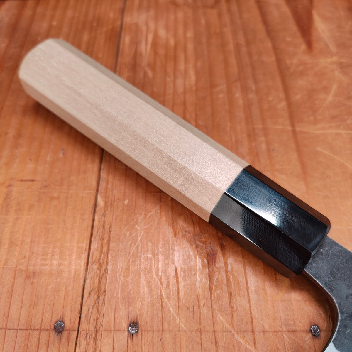 Kaneshige Hamono 210mm Gyuto Stainless Clad Aogami 2 Kurouchi Ho Wood Handle