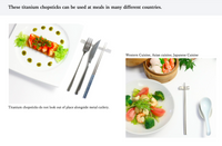 Titanium Chopsticks