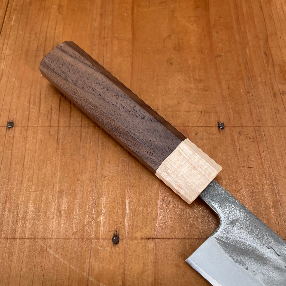 Hitohira TD 165mm Gyuto SLD Nashiji Walnut Handle