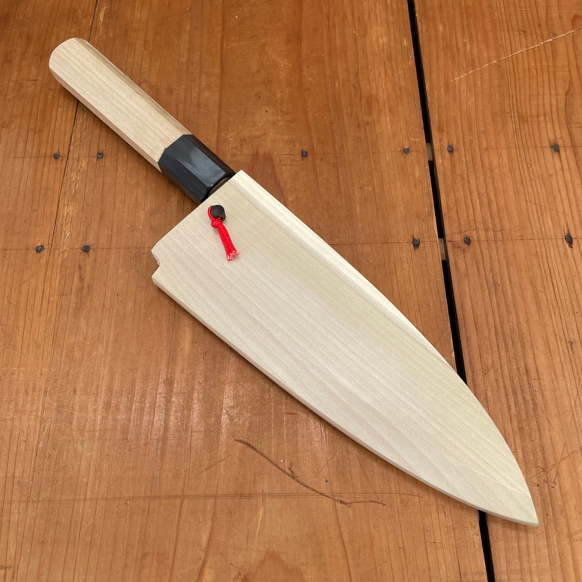 Hitohira Togashi 165mm Deba Aogami 2 Ho Wood with Saya