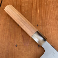 Hitohira Kikuchiyo Izo 210mm Gyuto Ginsanko Yakusugi Cedar Handle