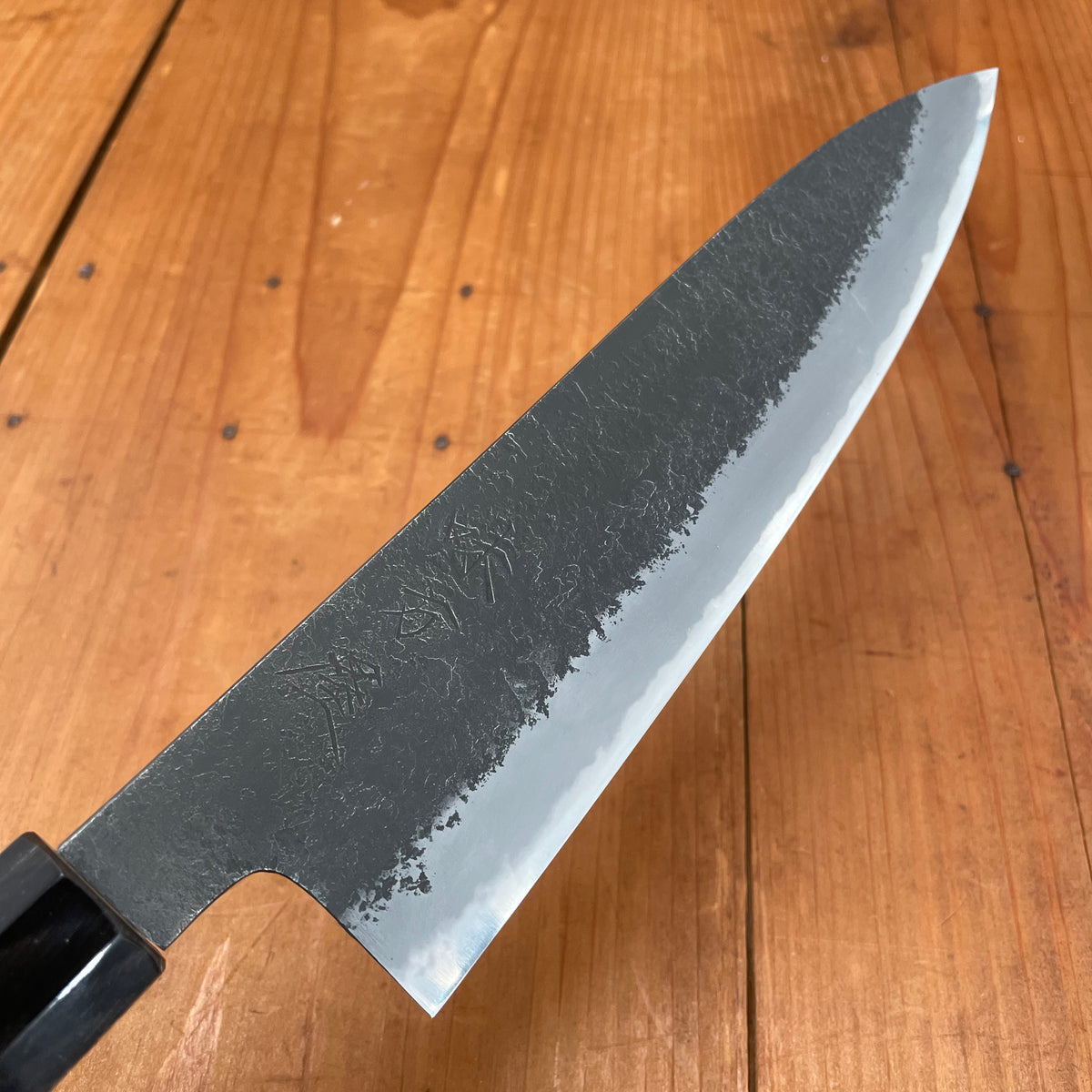 Hitohira Hinode 210mm Gyuto Shirogami 2 Kurouchi Ho Wood Oct