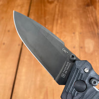 Tarrerias-Bonjean Outdoor C.A.C. S200 Pocket Knife Axis Lock Black