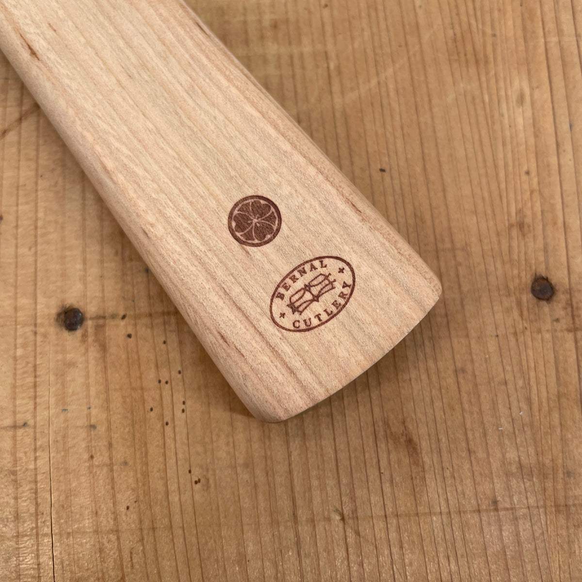 Kuramoto Wooden Spatula - Round Azuma Cherry