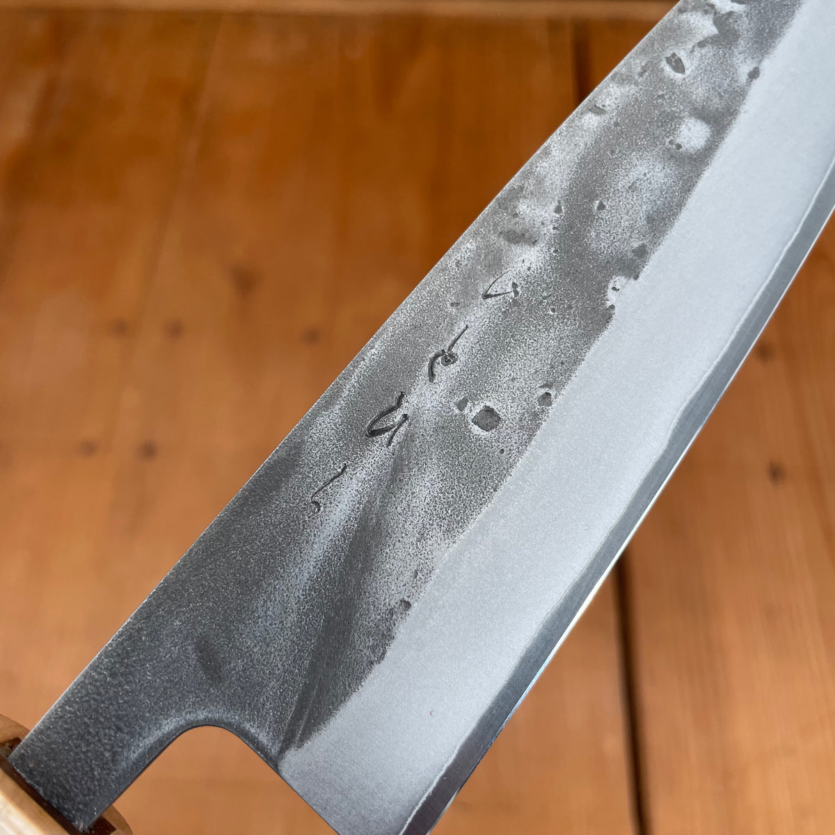 Hitohira TD 165mm Gyuto SLD Nashiji Walnut Handle