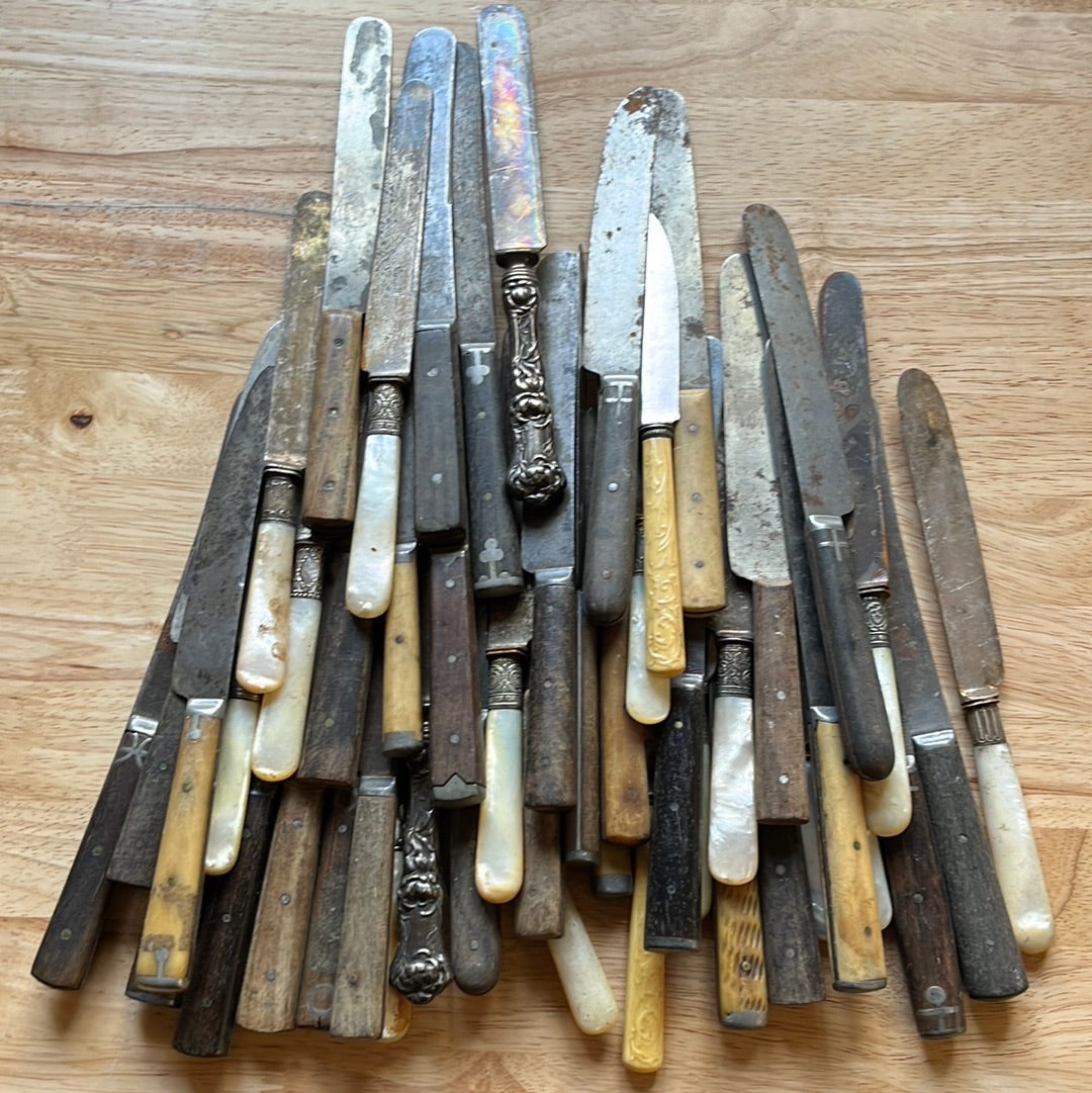 Bargain Bin Antique Table Knife - $9 each