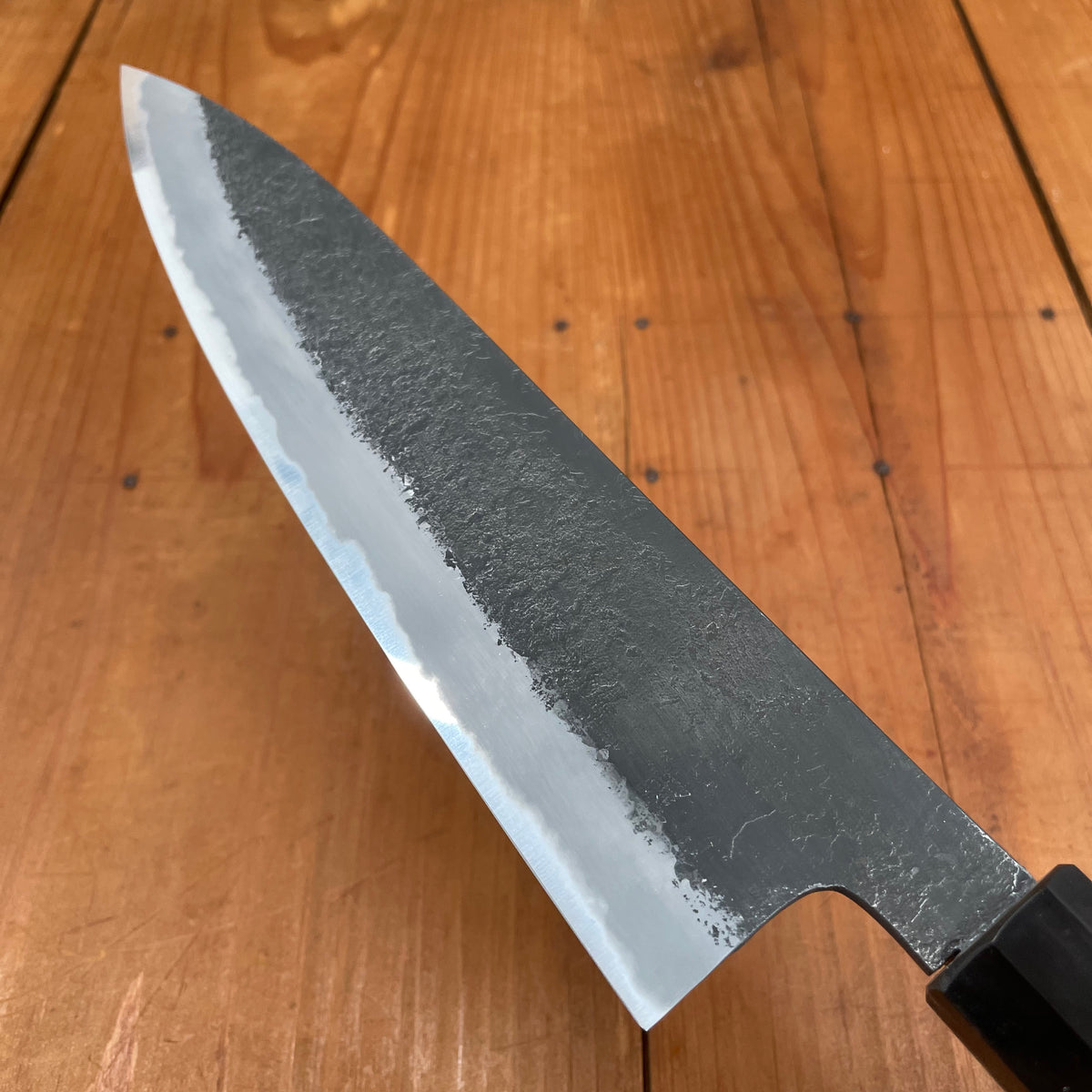 Hitohira Hinode 210mm Gyuto Shirogami 2 Kurouchi Ho Wood Oct