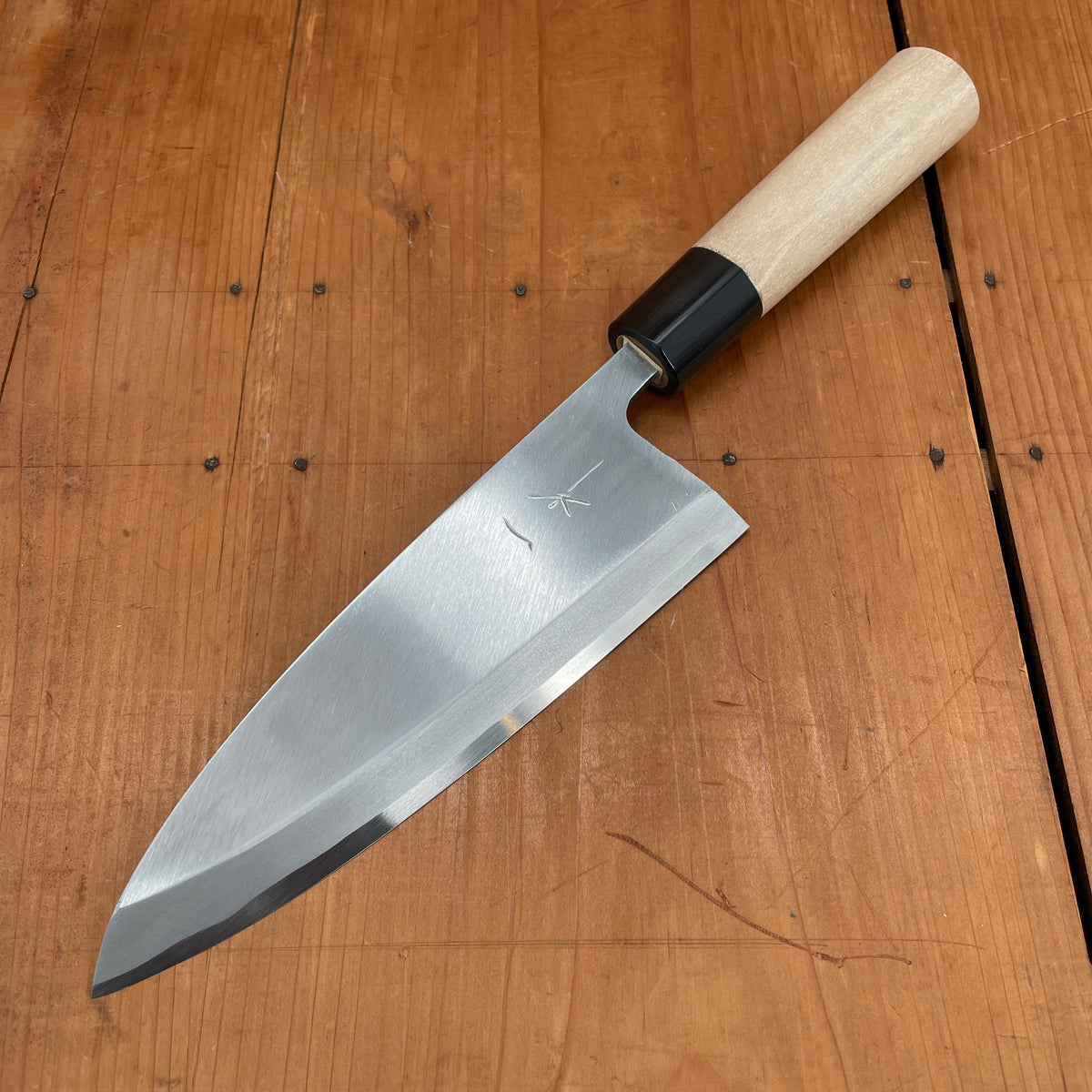 Hitohira Gorobei 180mm Deba Aogami 2 Ho Wood - LEFTY