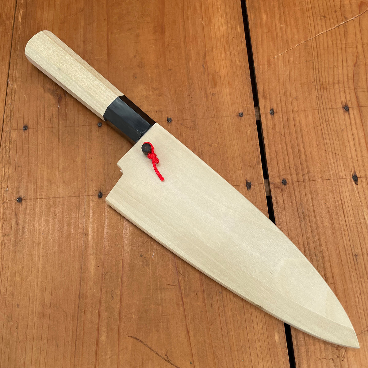 Hitohira Togashi 150mm Deba Aogami 2 Ho Wood with Saya