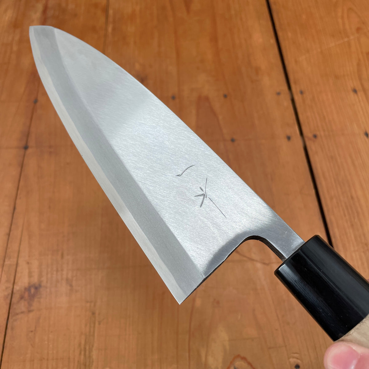 Hitohira Gorobei 180mm Deba Aogami 2 Ho Wood - LEFTY