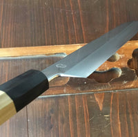 Sakai Kikumori Choyo 240mm Kiritsuke Gyuto Ginsanko with Saya