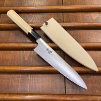 Ashi Hamono Ginga 180mm Wa-Gyuto Shirogami 2 with Saya