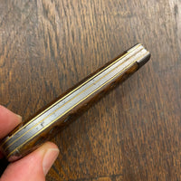 H.S.&B. OVB 3 1/2” Jack Carbon Blade Bone Scales Late 19th Early 20th C