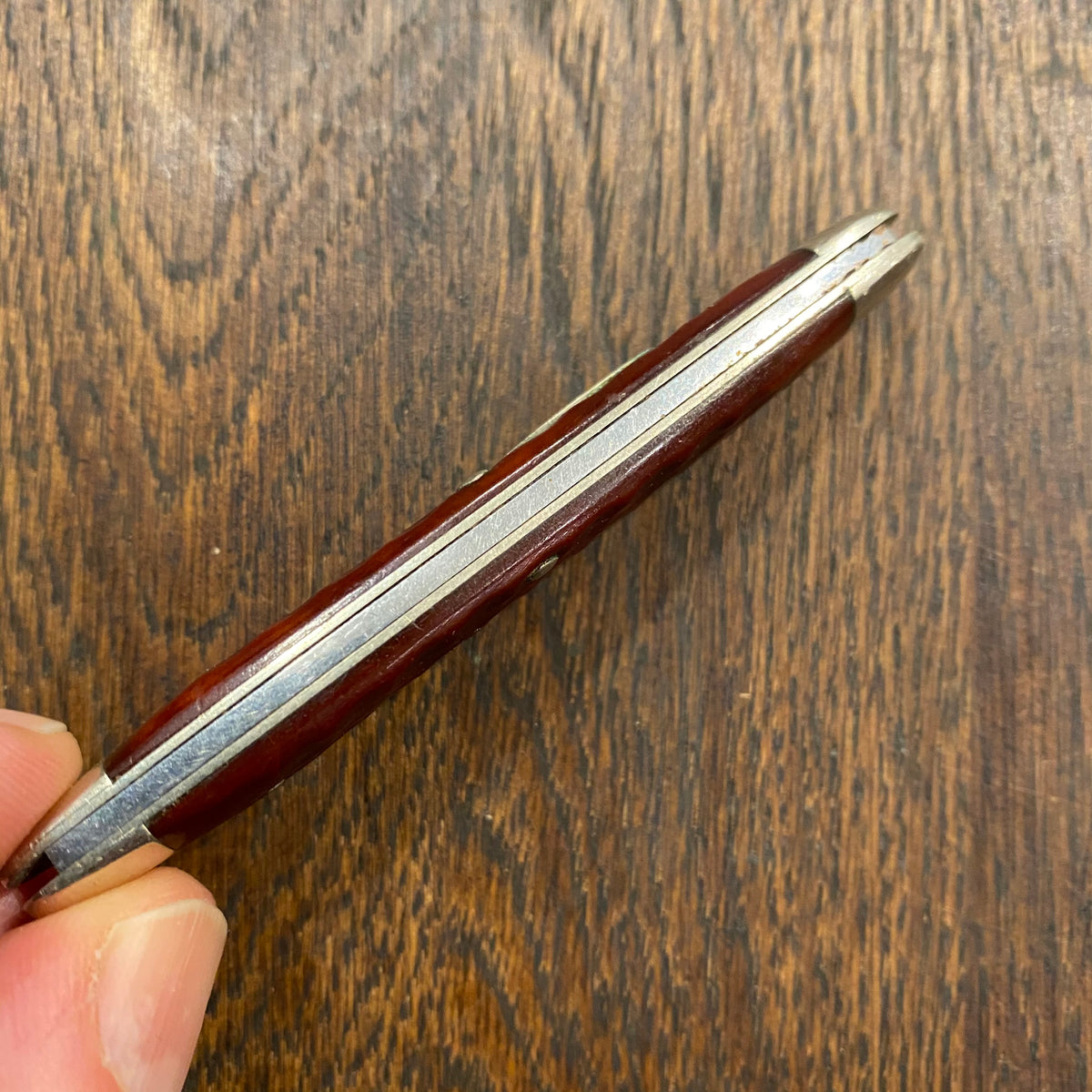 Case XX 6279 3.25" Pen Knife Stainless Steel Redbone 1965-70