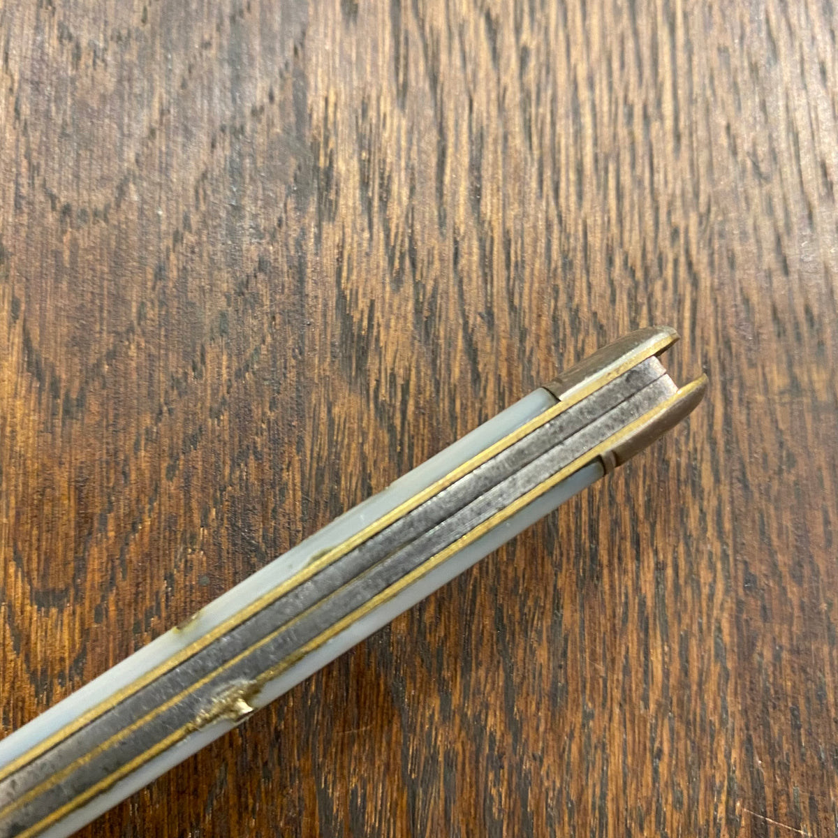 Empire Winsted 3 1/2" Whittler Carbon Steel Blades, Mother of Pearl 1856-1930