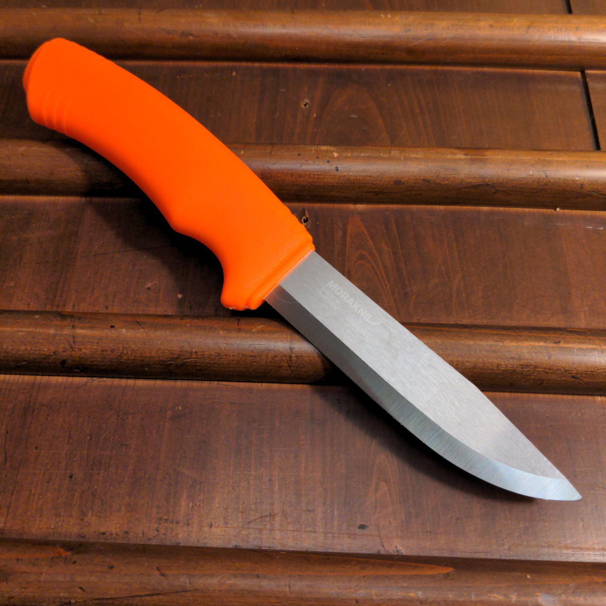 Morakniv Bushcraft Survival Stainless Hi-Vis Orange