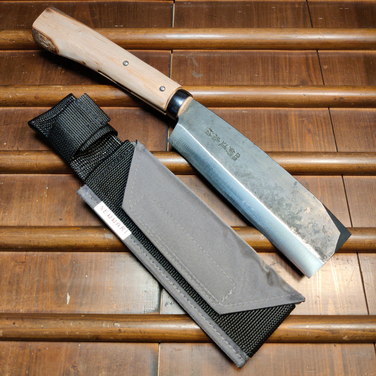 Godo Tadaharu Niigata 165mm Single Bevel Nata Cherry