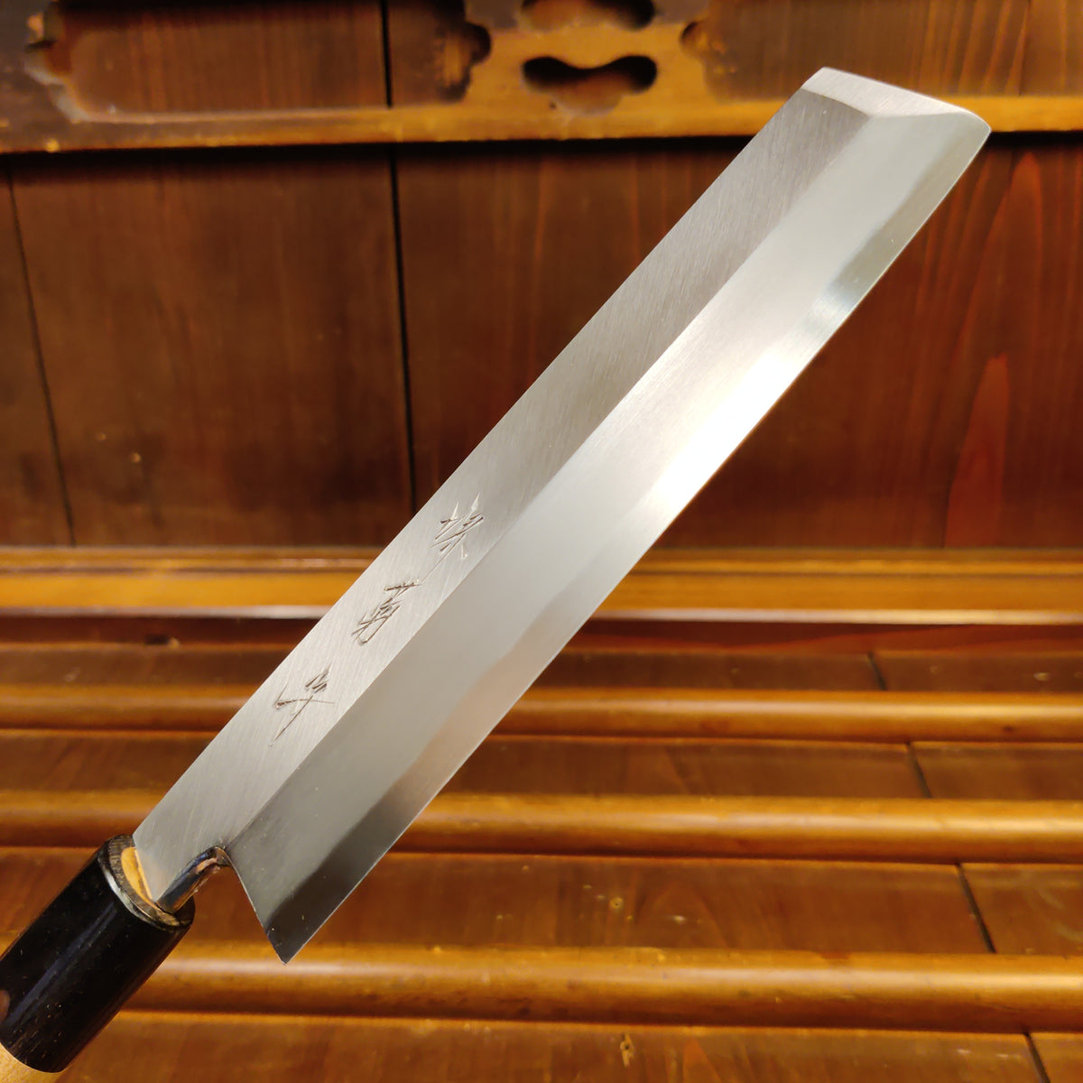 Sakai Kikumori Gokujyo 180mm Usuba Shirogami 2