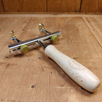 Adjustable Pasta Cutting Wheel with Double Brass Single-toothed Blades