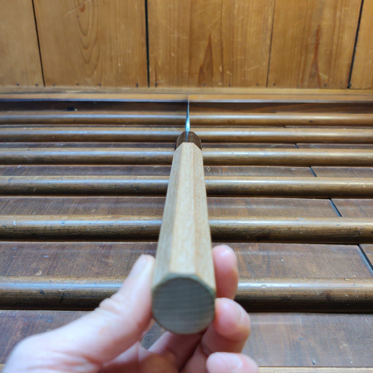 Yoshikane Hamono 330mm Sakimaru Takohiki Shirogami 1 Ho Horn