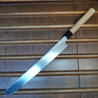 Yoshikane Hamono 330mm Sakimaru Takohiki Shirogami 1 Ho Horn
