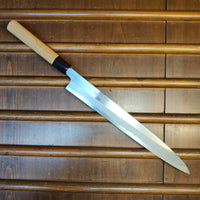 Yoshikane Hamono 300mm Yanagi Shirogami 1 Ho Horn