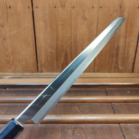 Hitohira Tanaka Mosuke 300mm Kiritsuke Yanagi Aogami 1 Ho/Horn Handle with Saya