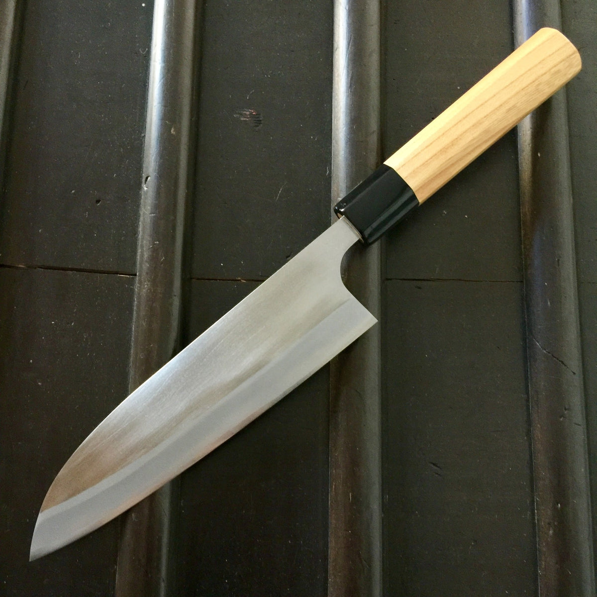 Gihei 180mm Gyuto ZDP189 Keyaki Handle